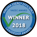 Virginia Energy Efficiency Leadership Award 2018