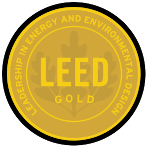LEED Gold seal