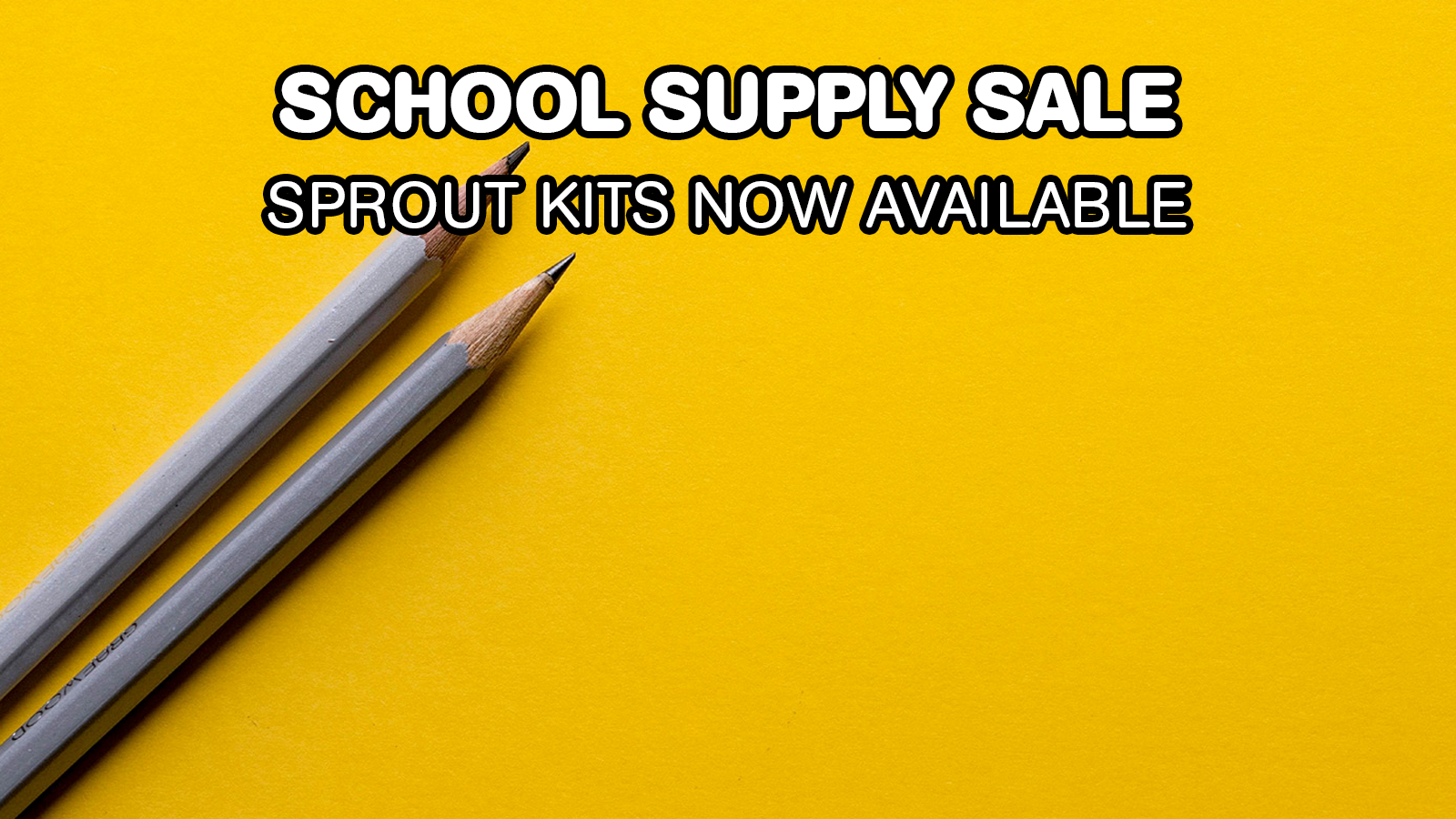 Sprout Supply Kits Now Available