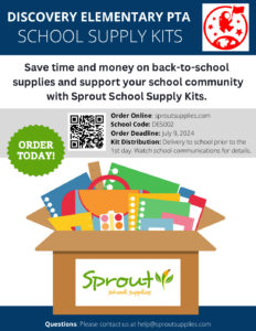 Discovery Elementary APS School Flyer 24-25